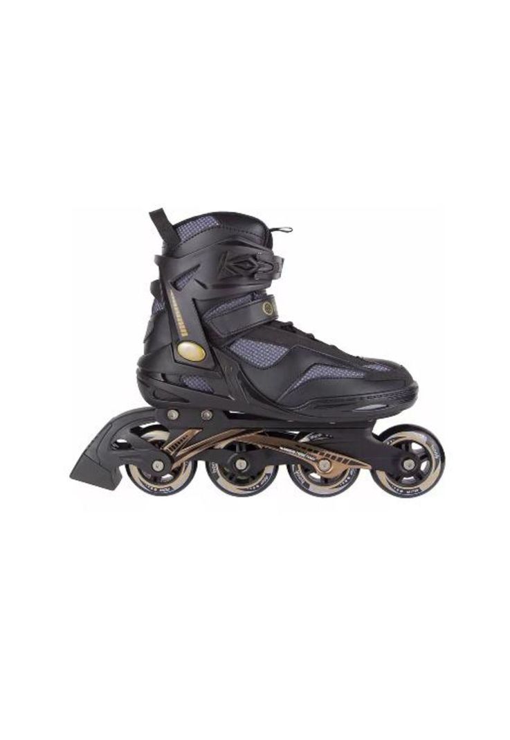 Patines en línea roller talla 37-40 ajustable, fucsia-0