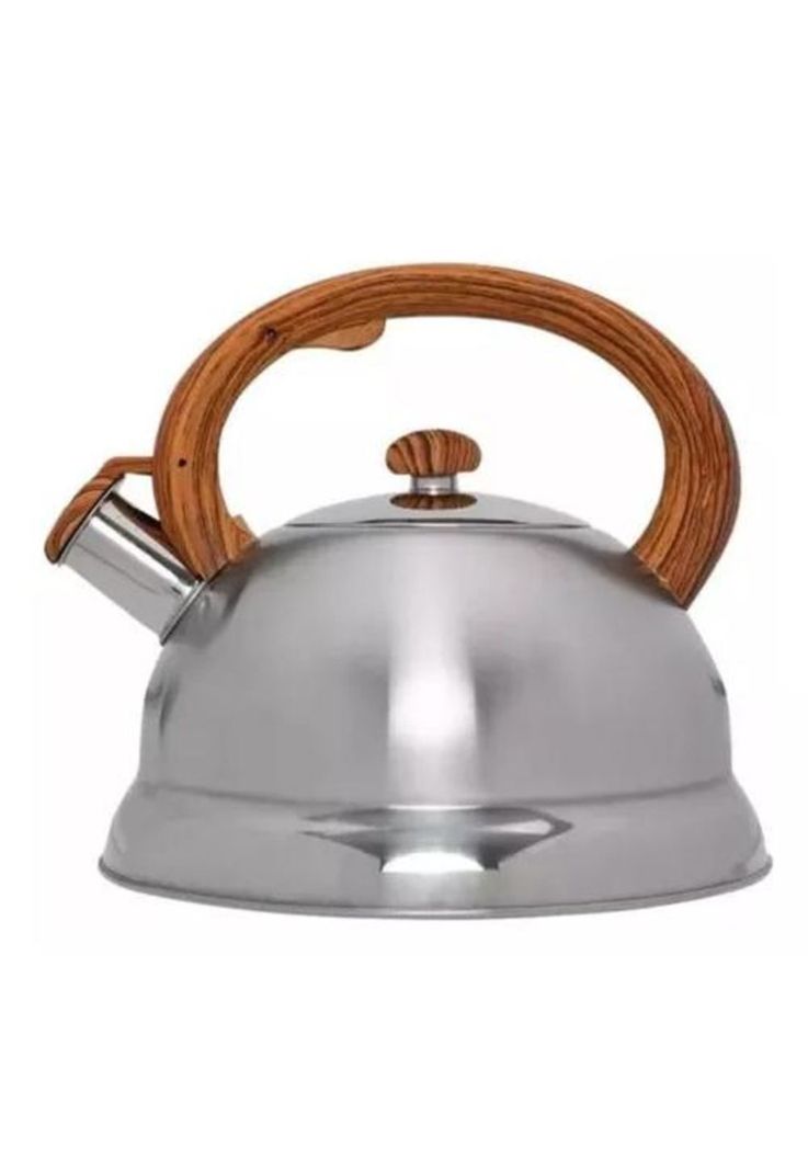 Hervidor de Acero - 2.5 L, Con Silbato de Mango