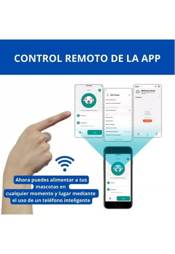 Dispensador Automático de Alimentos para Mascotas - Doble Robot-1