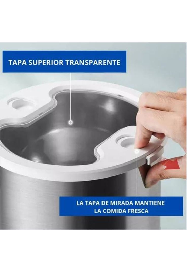 Dispensador Automático de Alimentos para Mascotas - Doble Robot-7