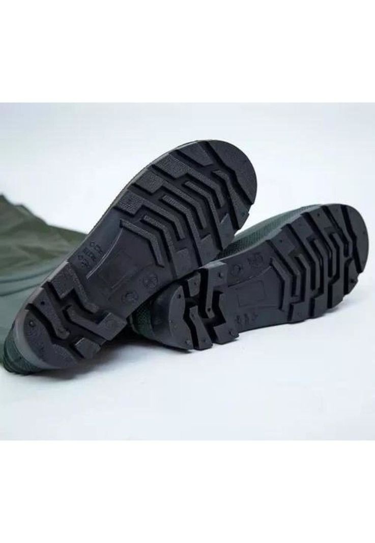 Waders para pesca, botas de pesca talla 43 color verde-5