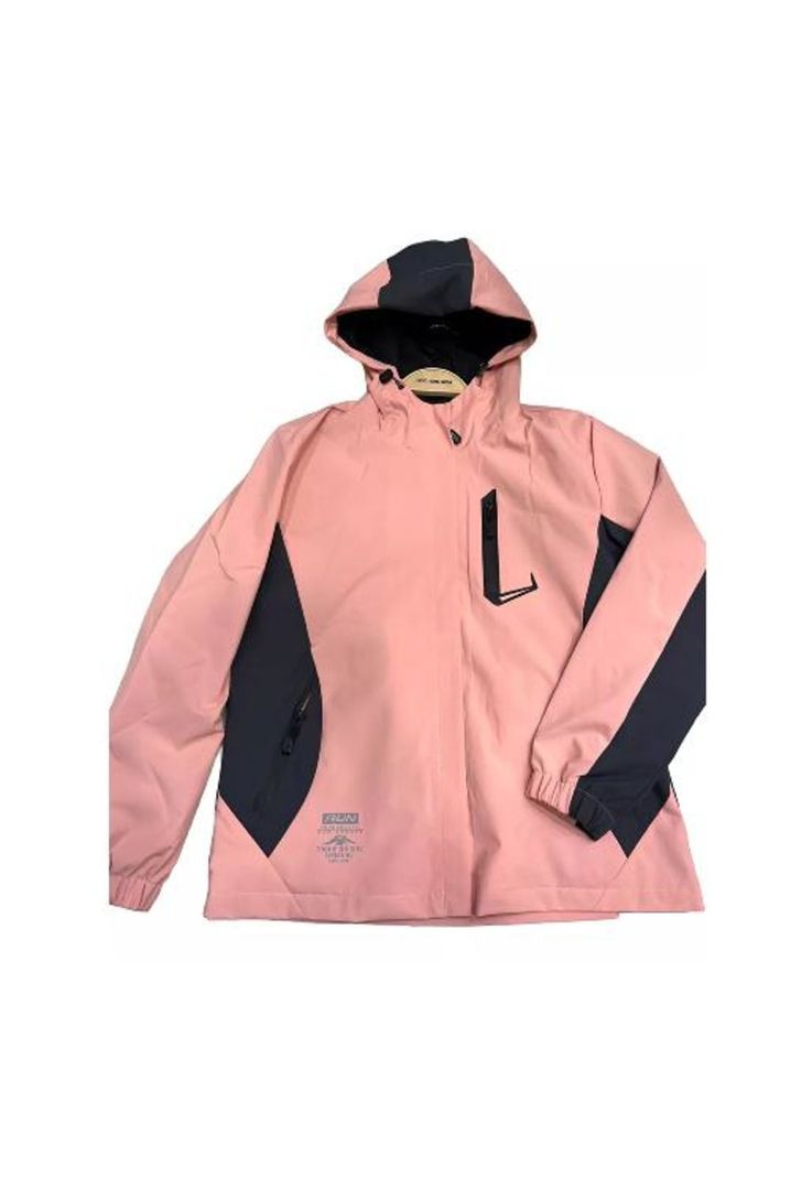 Chaqueta cortaviento deportiva ultra liviana micropolar rosa, talla XXL-0