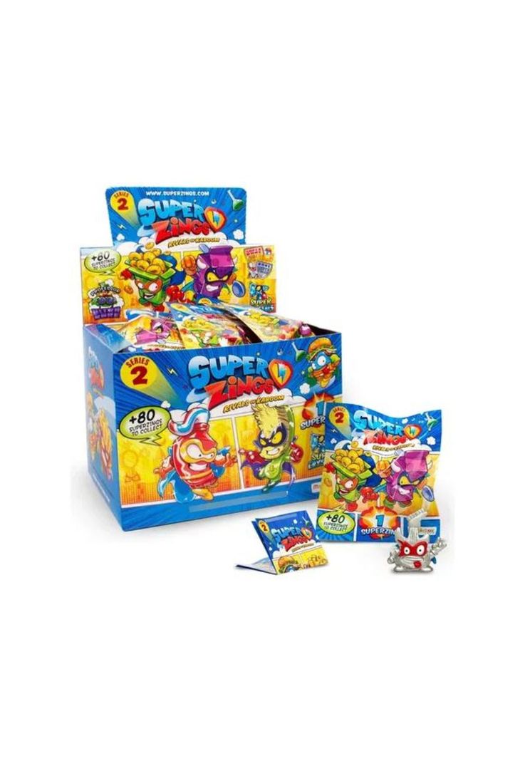 Superzings Rivals Of Kaboom (10 Sobres)-0