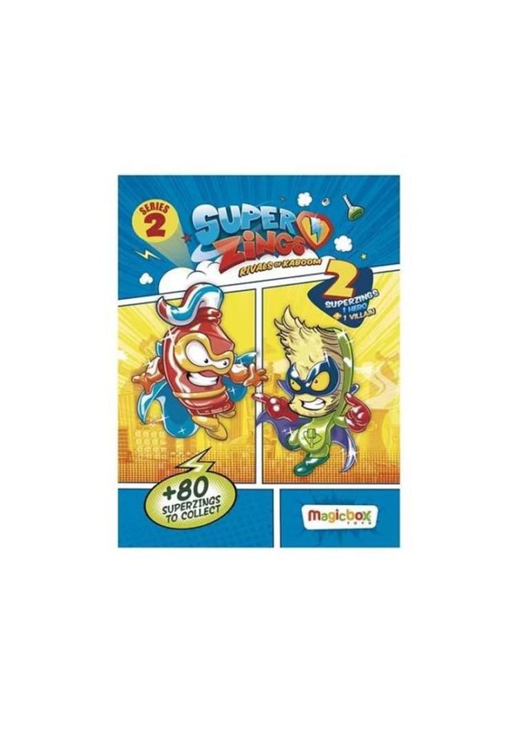 Superzings Rivals Of Kaboom (10 Sobres)-2