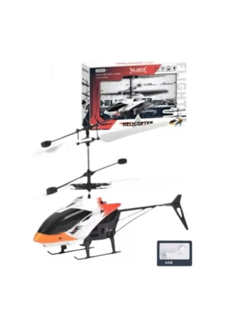 Drone mini helicóptero con sensor volador recargable color al azar-3