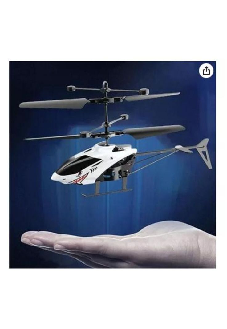 Drone mini helicóptero con sensor volador recargable color al azar-5