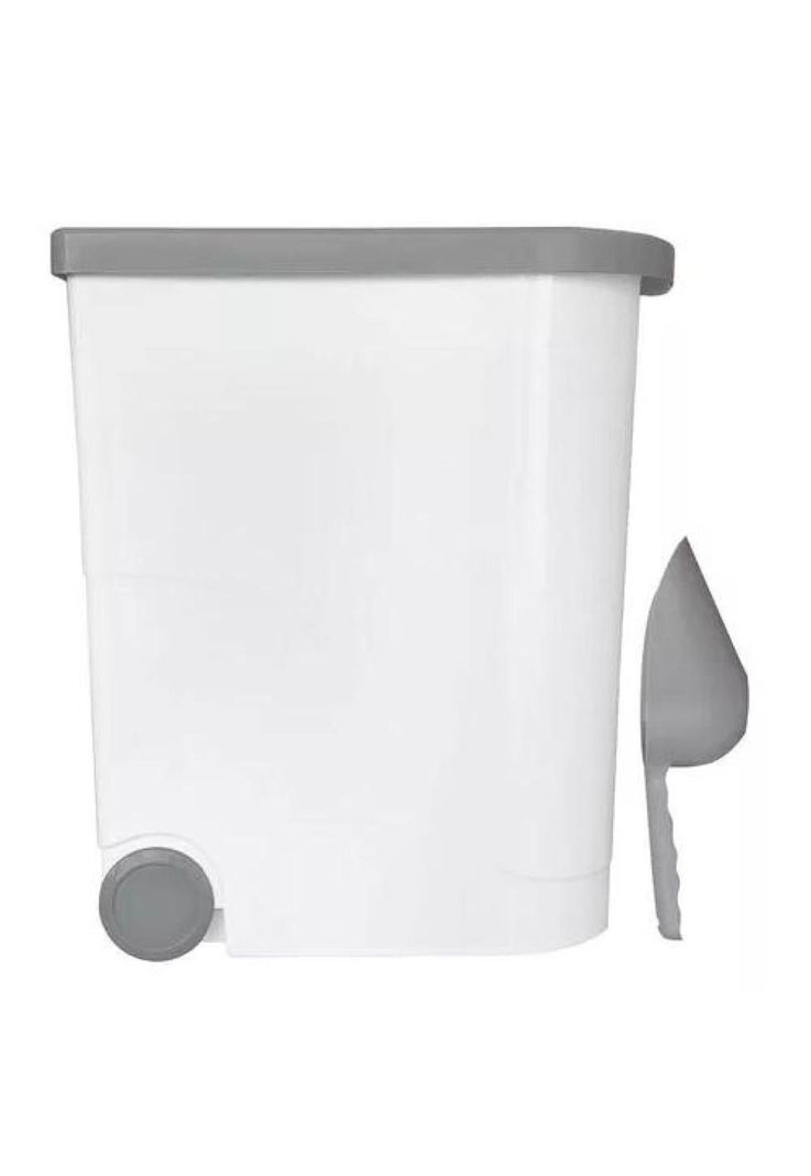 Contenedor Cubo Recipiente para Comida de Mascotas - XL, Hermético, 25 kg-2