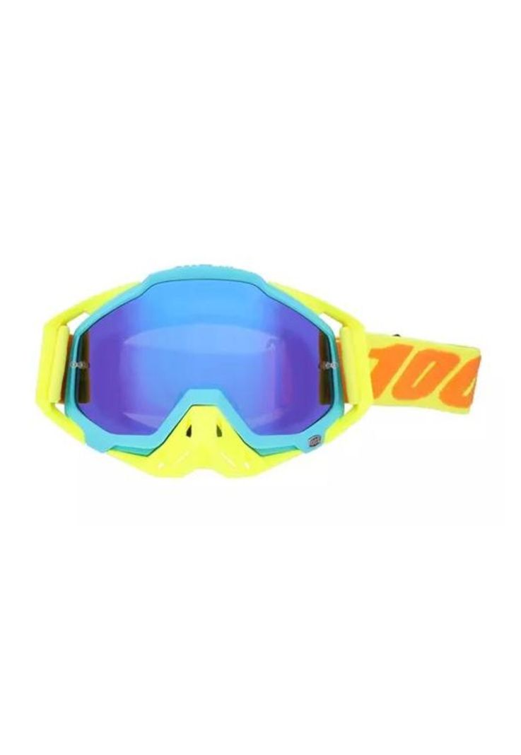 Antiparras de Motocross para Deportes Extremos - Color Amarillo-1