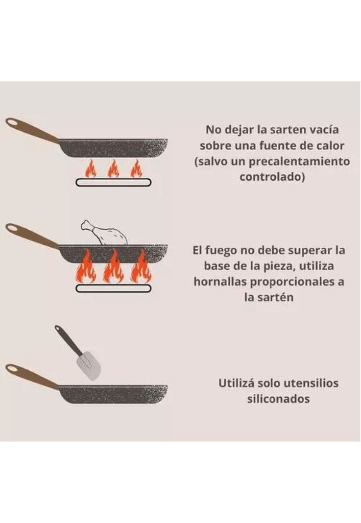 Batería de Cocina - 10 Piezas, Antiadherente Cerámica Marmolada-5