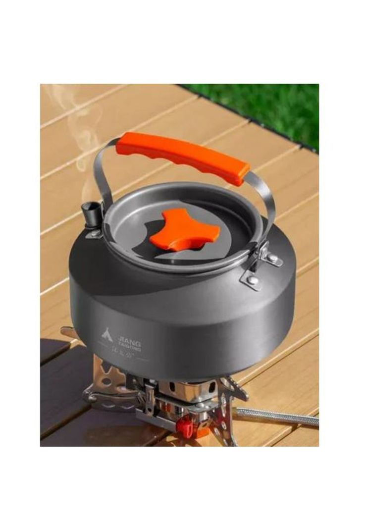 Tetera Hervidor de Agua para Camping - Con Silbato, 1.6 Litros-5