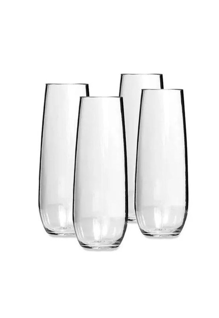 Set 4 Vasos Champagne Espumante 280ml-1