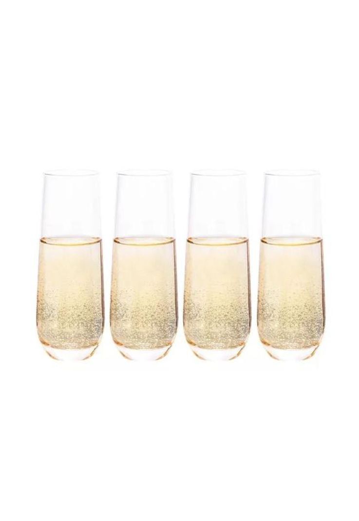 Set 4 Vasos Champagne Espumante 280ml-2