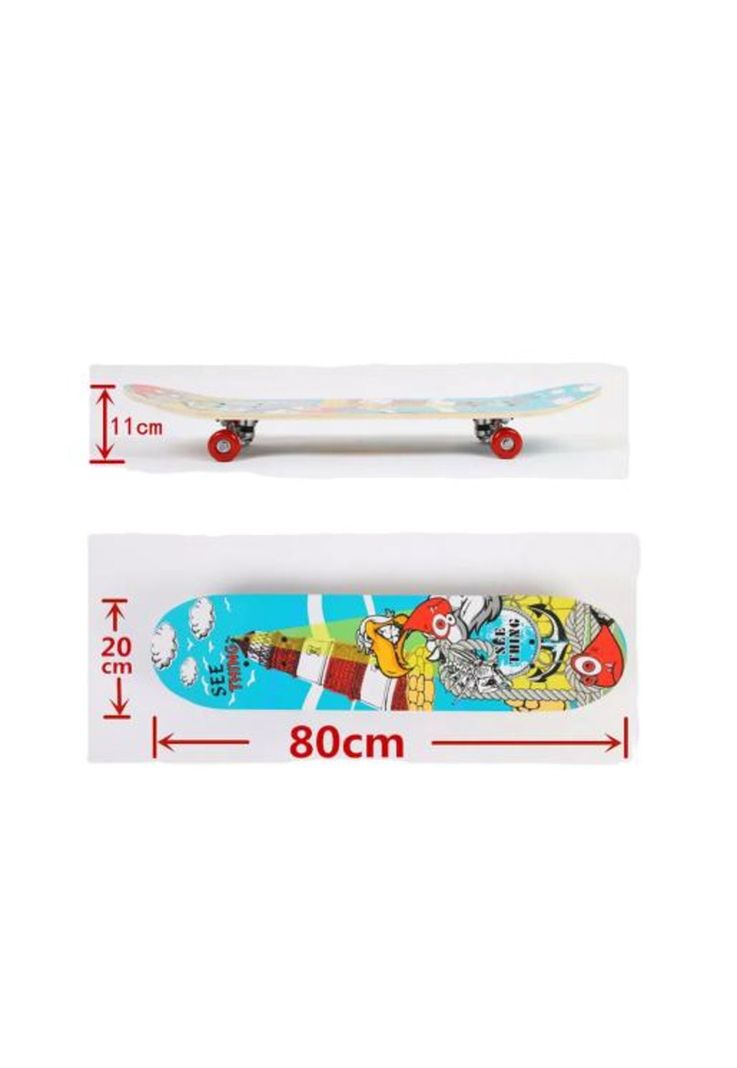 Tabla skate madera perro 7 láminas 32'', negro-1