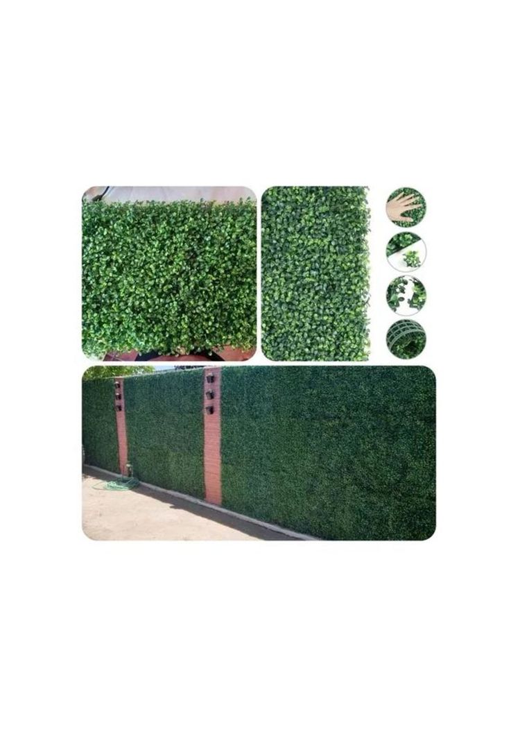 10 Mallas Trébol Cerca Pasto Artificial Enredaderas Vallas-3