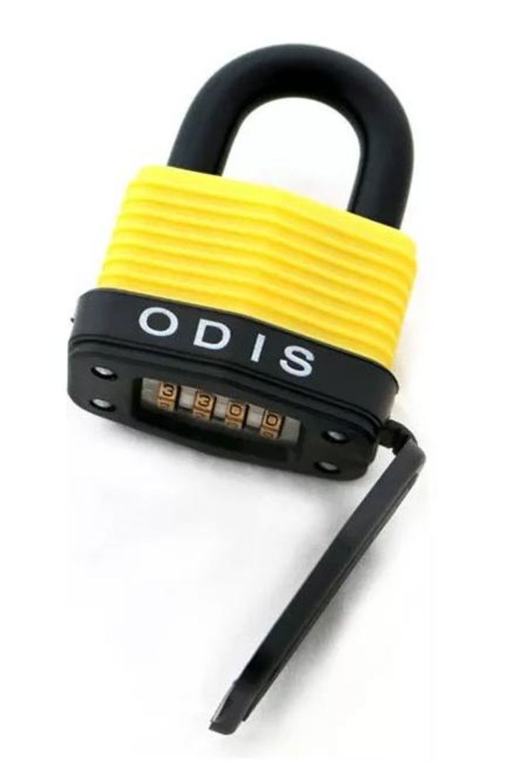 Candado odis waterproof combinación - waterproof color am...-2