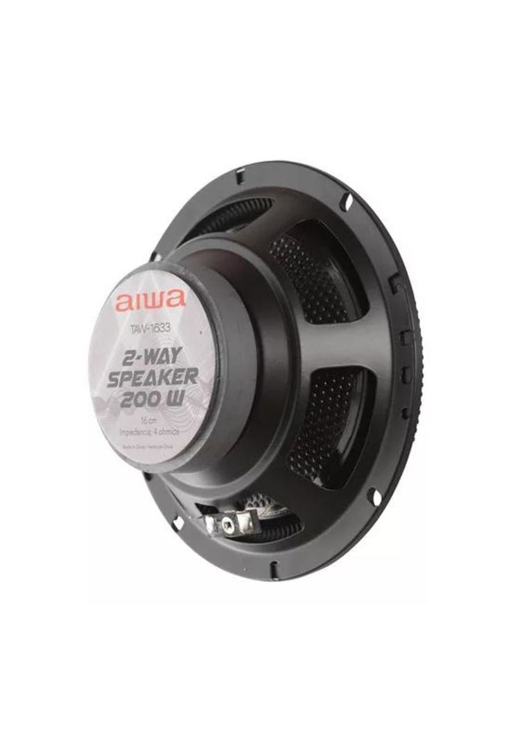 Combo radio Bluetooth 1 Din + parlante para auto Aiwa, color negro-3
