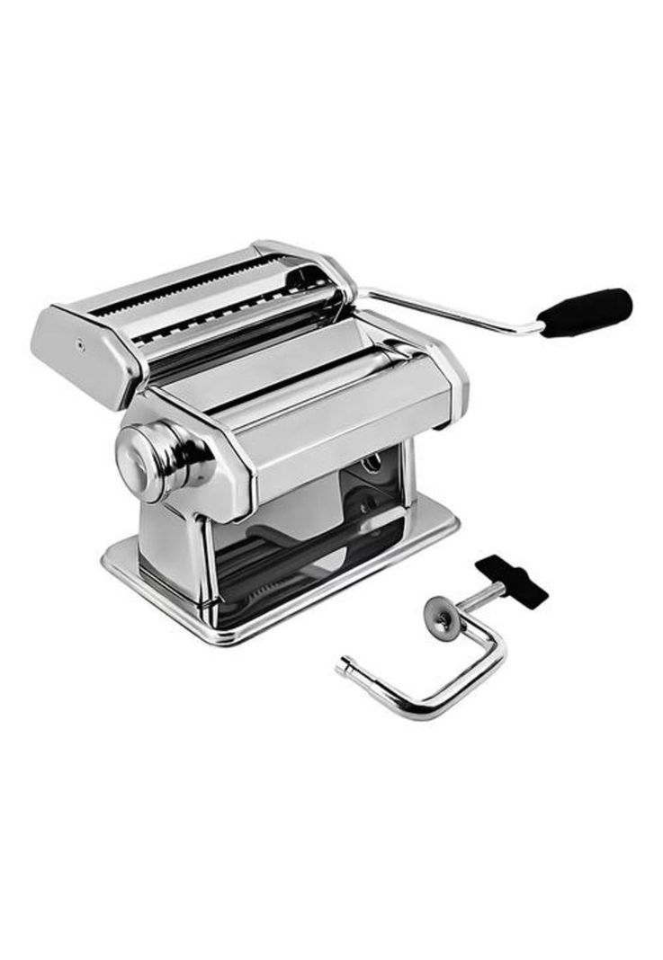 Máquina para hacer pasta spaghetti 3 en 1 color plateado-0