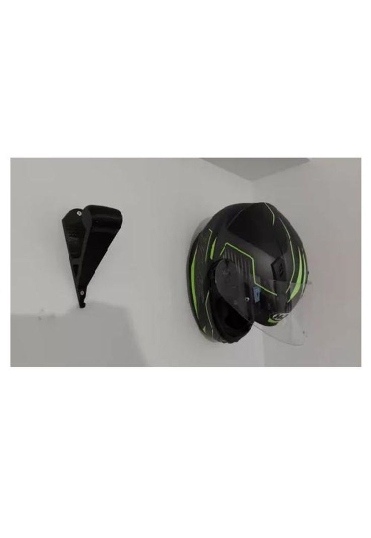Colgador para Casco de Moto y Bicicleta - Soporte de Pared-2