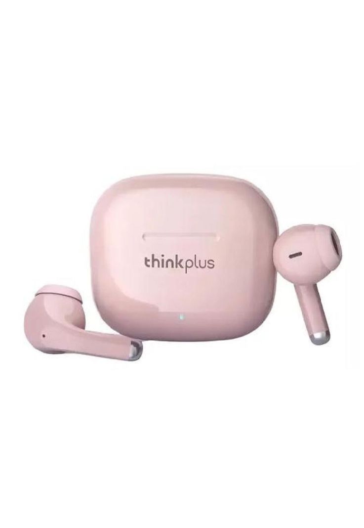 Audífonos inalámbricos Livepods LP40 Pro rosa claro luz verde-1