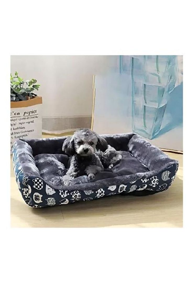 Cama ultrasuave para mascotas hasta 5 kg multicolor-1