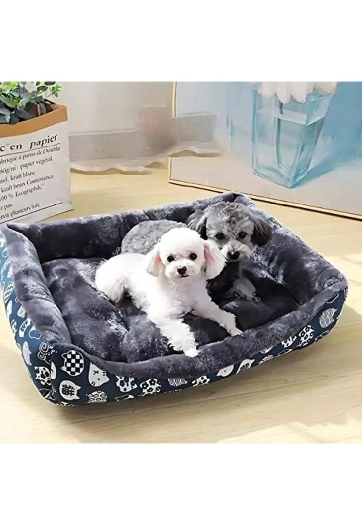 Cama ultrasuave para mascotas hasta 5 kg multicolor-2