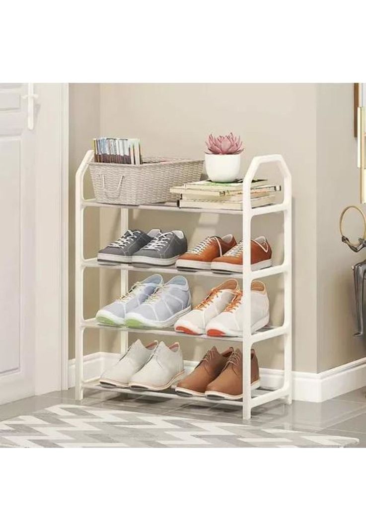 Mueble zapatero organizador 4 niveles armable-2