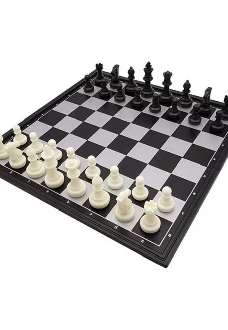 Ajedrez magnético juego de mesa chess game tablero 33x33 cm-1