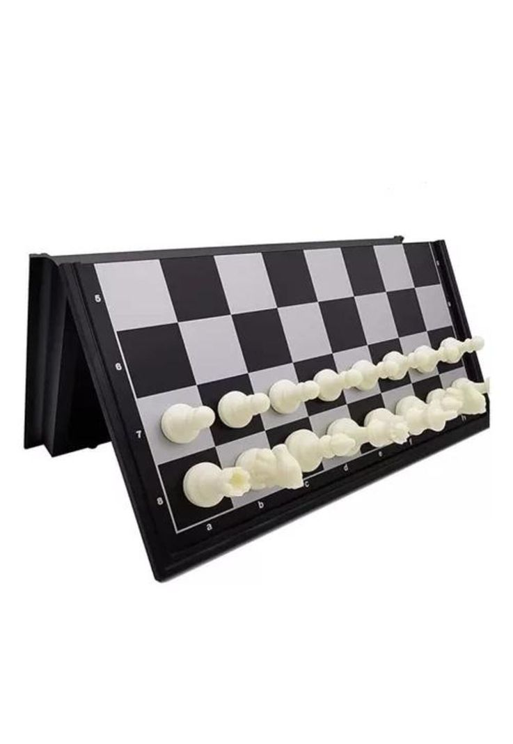 Ajedrez magnético juego de mesa chess game tablero 33x33 cm-2