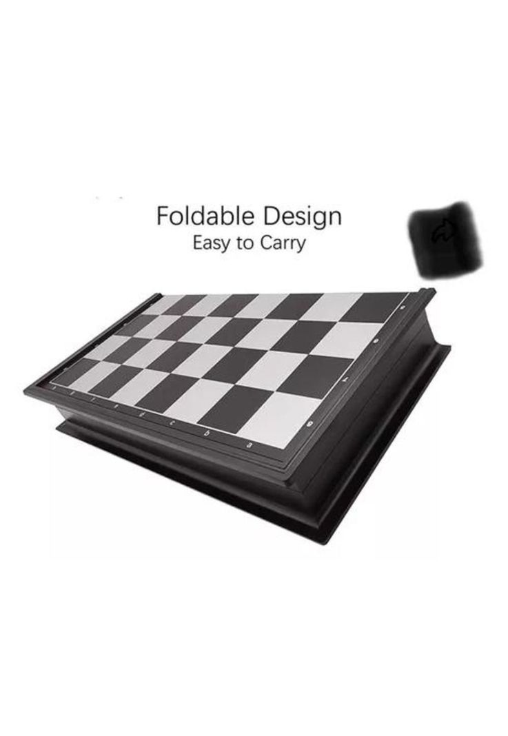 Ajedrez magnético juego de mesa chess game tablero 33x33 cm-4