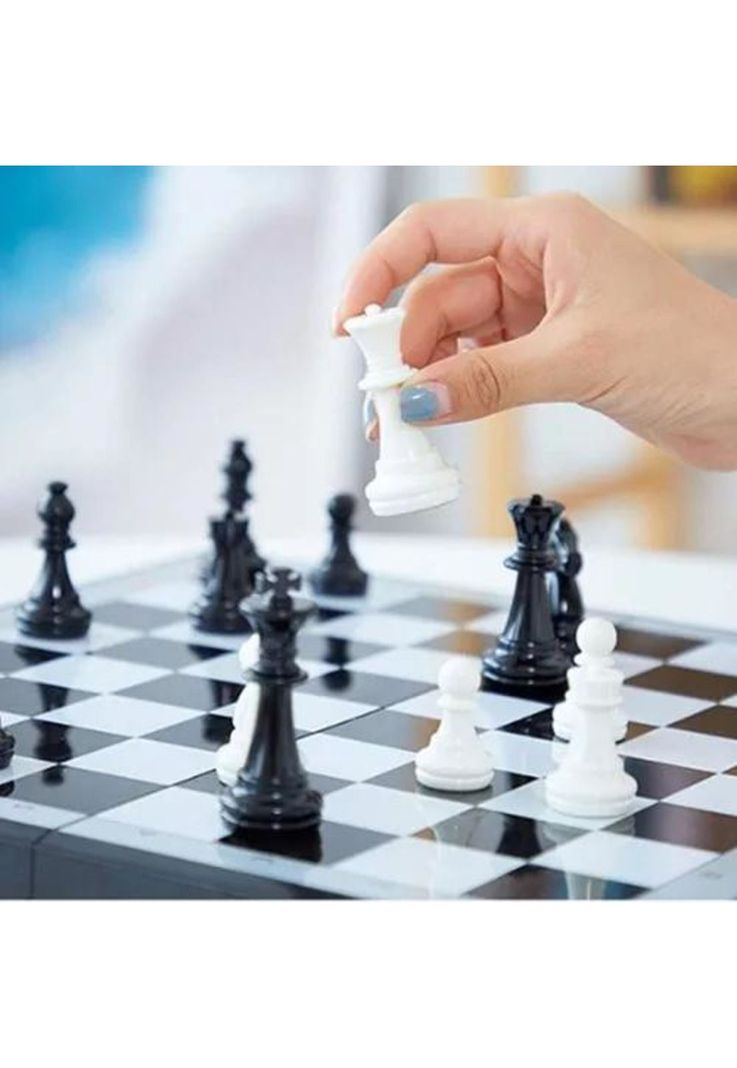 Ajedrez magnético juego de mesa chess game tablero 33x33 cm-5