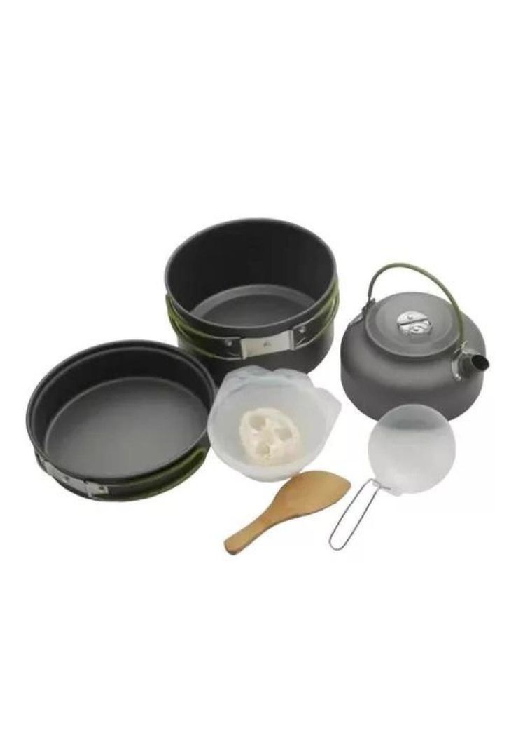 Set de Ollas Outdoor - Camping, 2 Piezas, Trekking-0