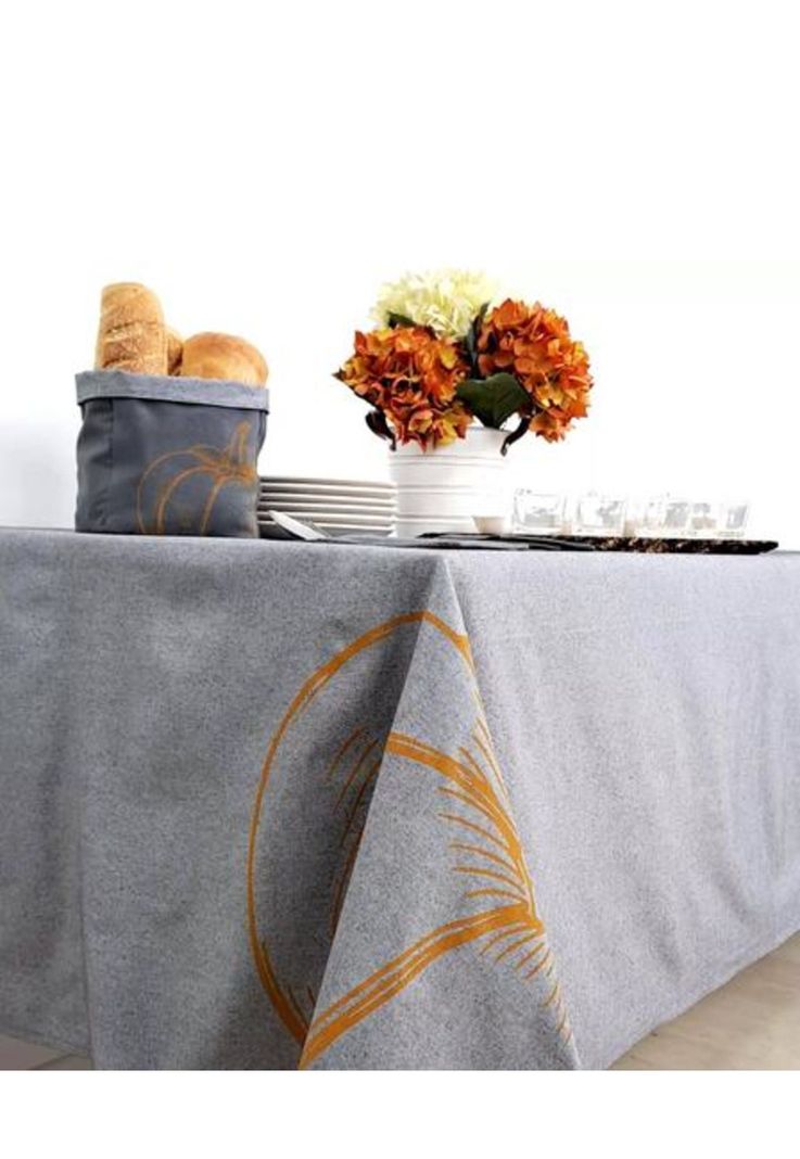 Mantel zapallo estampado 160x250 cm, marengo-1