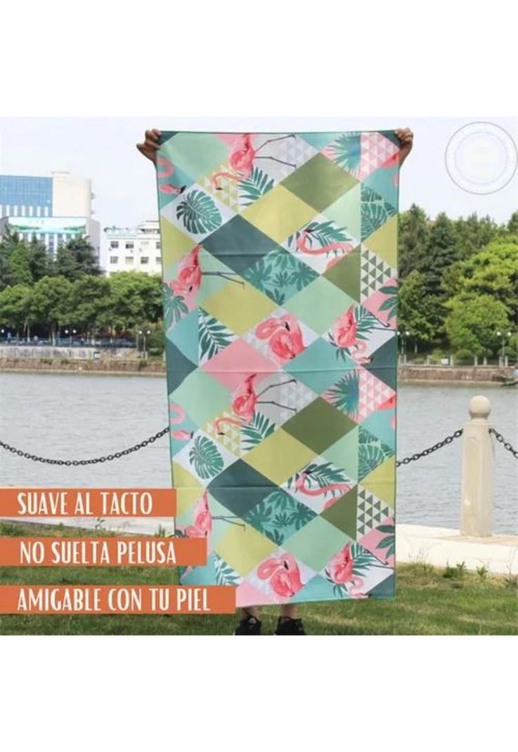 Toalla de microfibra, secado rápido, playa, viaje, 90x180 cm-4