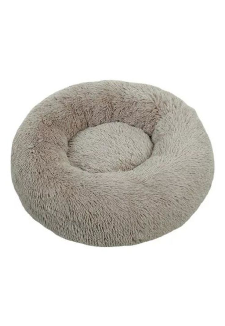 Cama para mascotas antiestrés 90 cm talla XXL beige-0