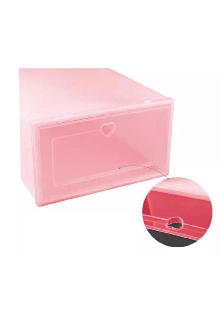 10 piezas zapateras organizadoras rosadas-0