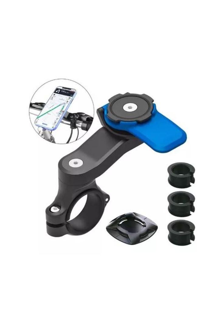 Soporte celular tipo Quadlock para moto, bicicleta y scooter-0
