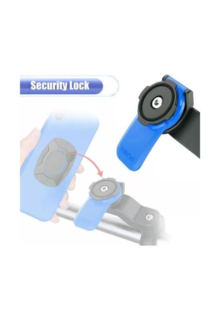 Soporte celular tipo Quadlock para moto, bicicleta y scooter-4