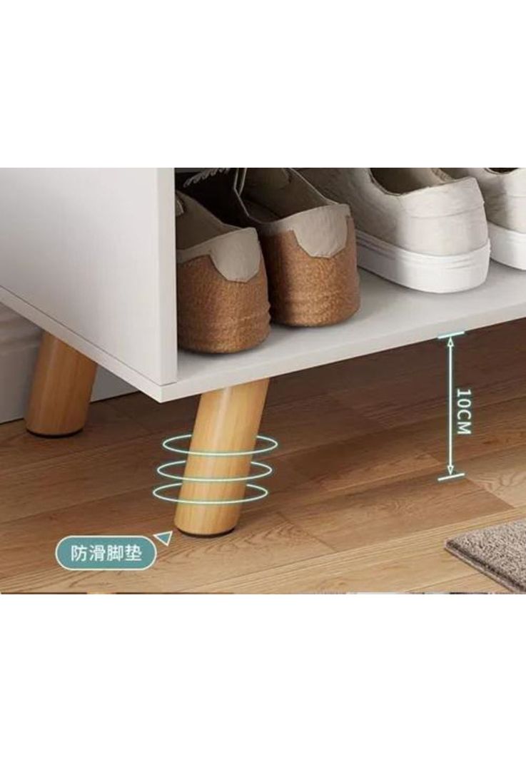 Zapatero Organizador Zapatos Banca Probador Madera-3