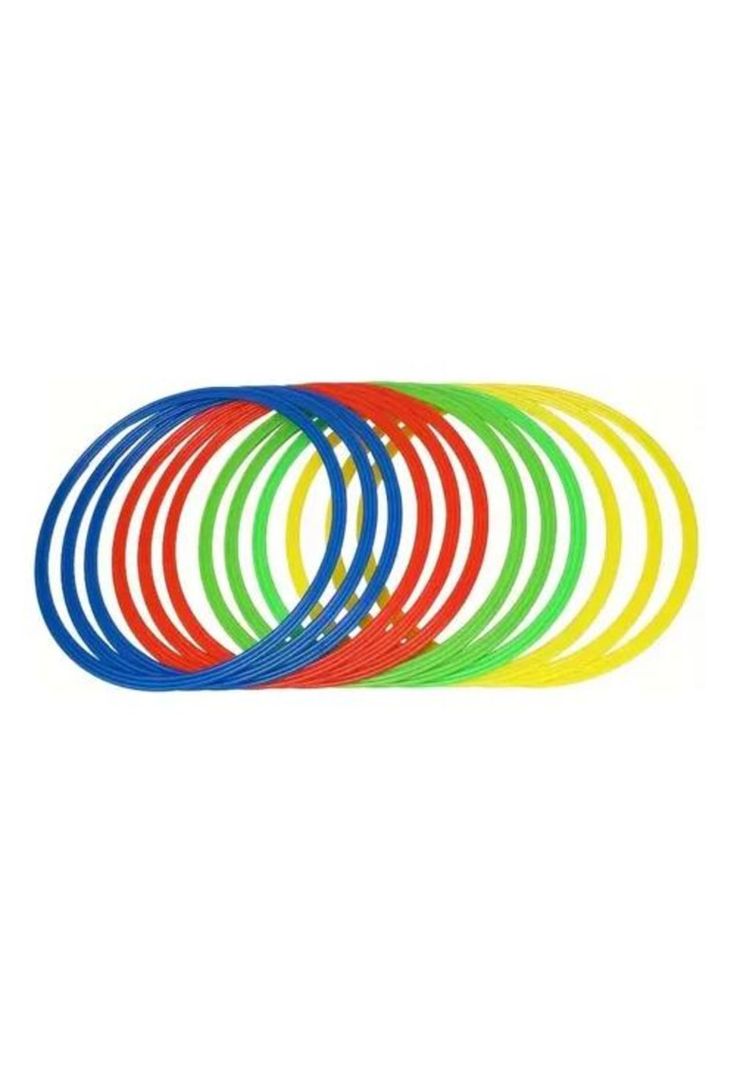 Set de 12 Aros de Agilidad - 40 cm, Entrenamiento para Deporte y Fútbol-2