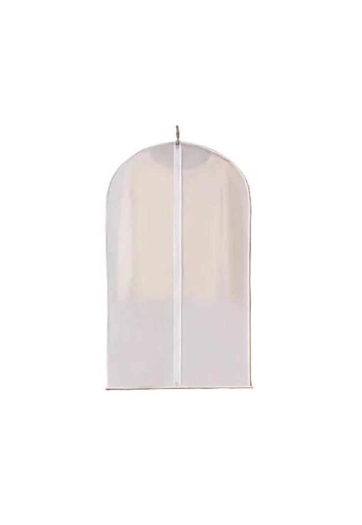 Fundas bolsas transparentes para ropa 5 pcs blancas-0