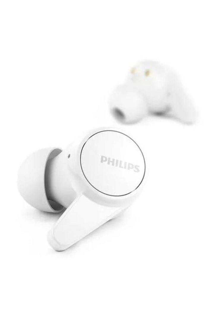 Audífono true wireless Bluetooth Philips Tat1207 blanco-2