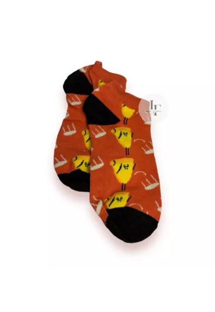Pack de 12 calcetines para mujer, algodón, con diseños divertidos, multicolor-1