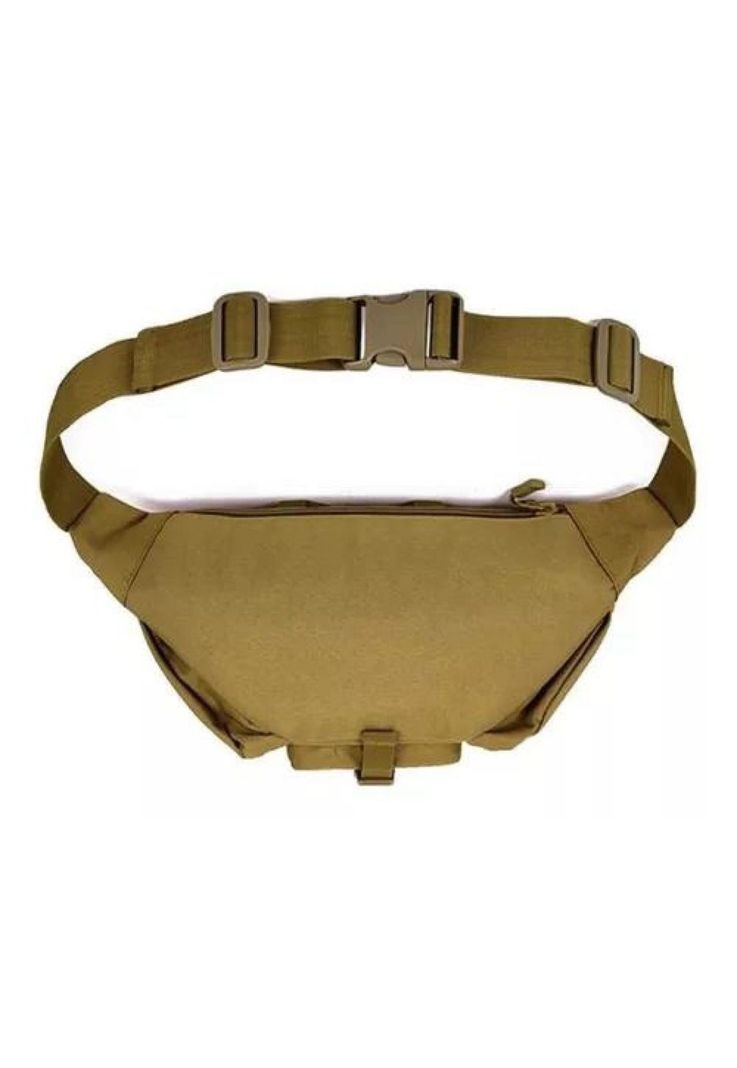Banano de senderismo trekking outdoor táctico color verde-1