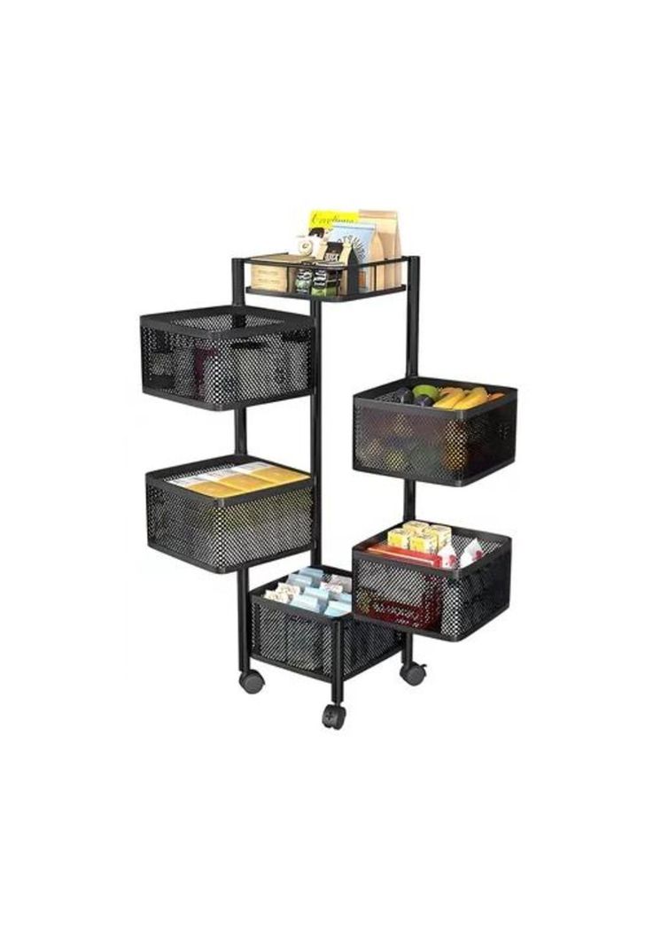 Carro Organizador Ruedas Verduras 5 Niveles-1
