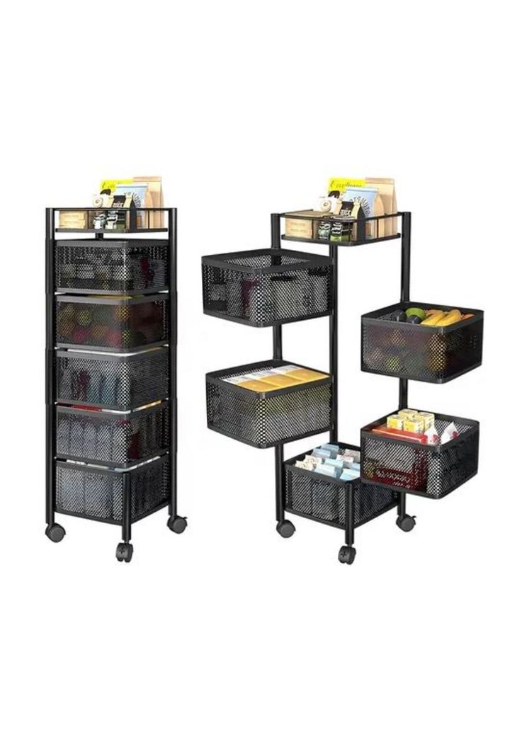 Carro Organizador Ruedas Verduras 5 Niveles-2