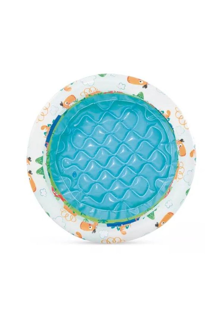 Piscina inflable redonda dinosaurio multicolor-1