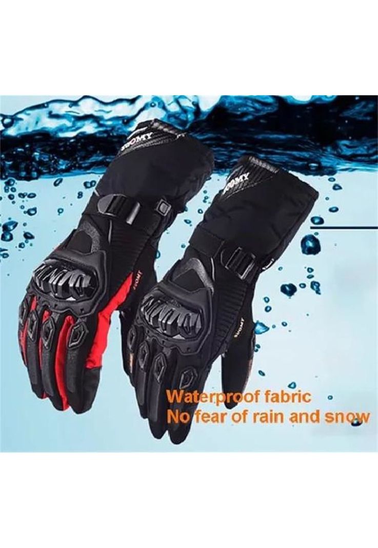 Guantes Suomy Invierno Impermeables para Motociclista - Térmico Talla XL-5