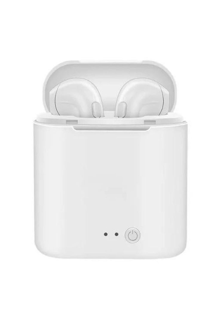 Auriculares in-ear inalámbricos i7S TWS blanco-0
