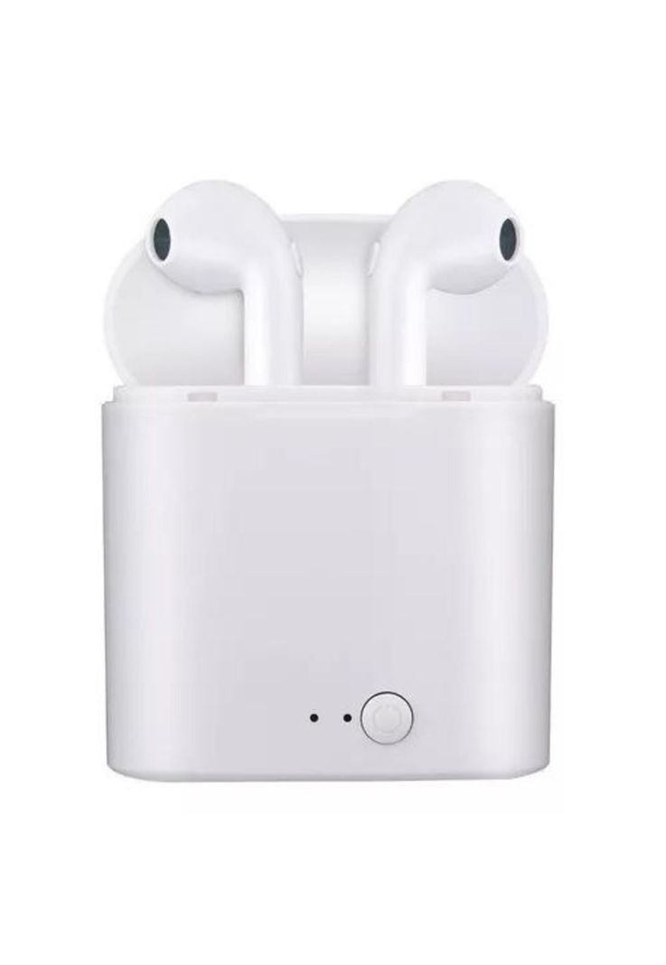 Auriculares in-ear inalámbricos i7S TWS blanco-1