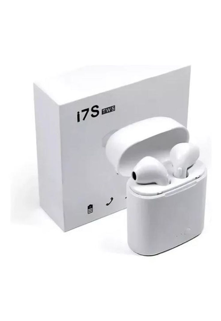 Auriculares in-ear inalámbricos i7S TWS blanco-3